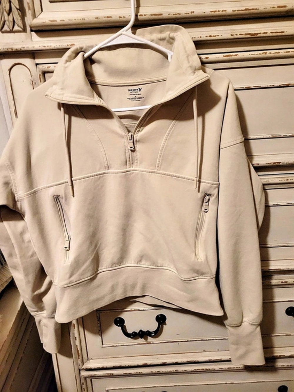 Old Navy Dynamic Fleece Half-Zip Hoodie Size Medium